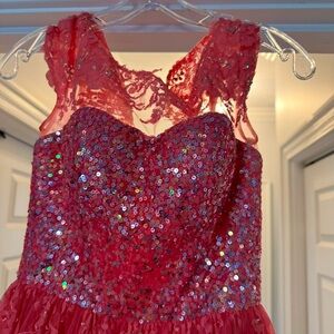 Sequin Lace Dress